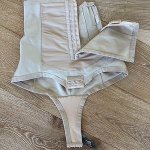 Beige postpartum Corset